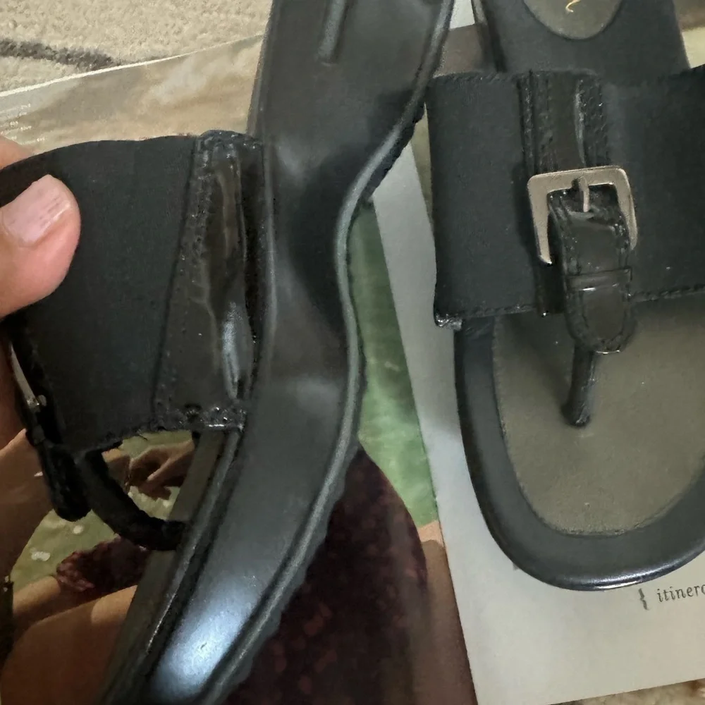 Cole Haan wedge sandals - Picture 6 of 9